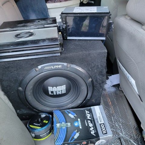 Car Stereo System. 