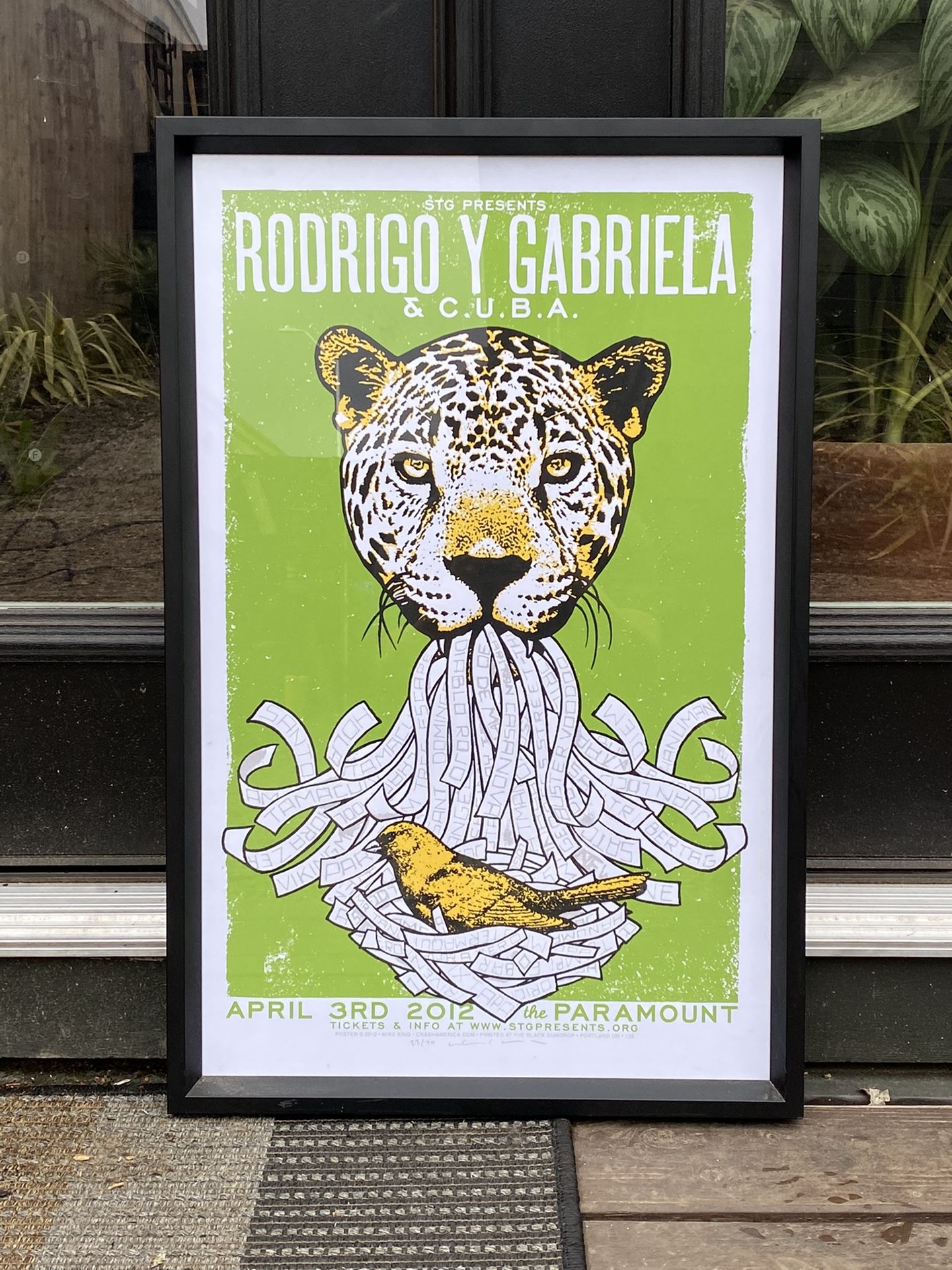 Rodrigo Y Gabriela Tour Print