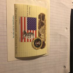Bush Liberia Stamp