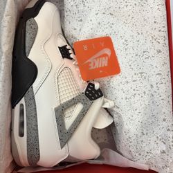 Size 12 Jordan 4 Retro Cement Gray