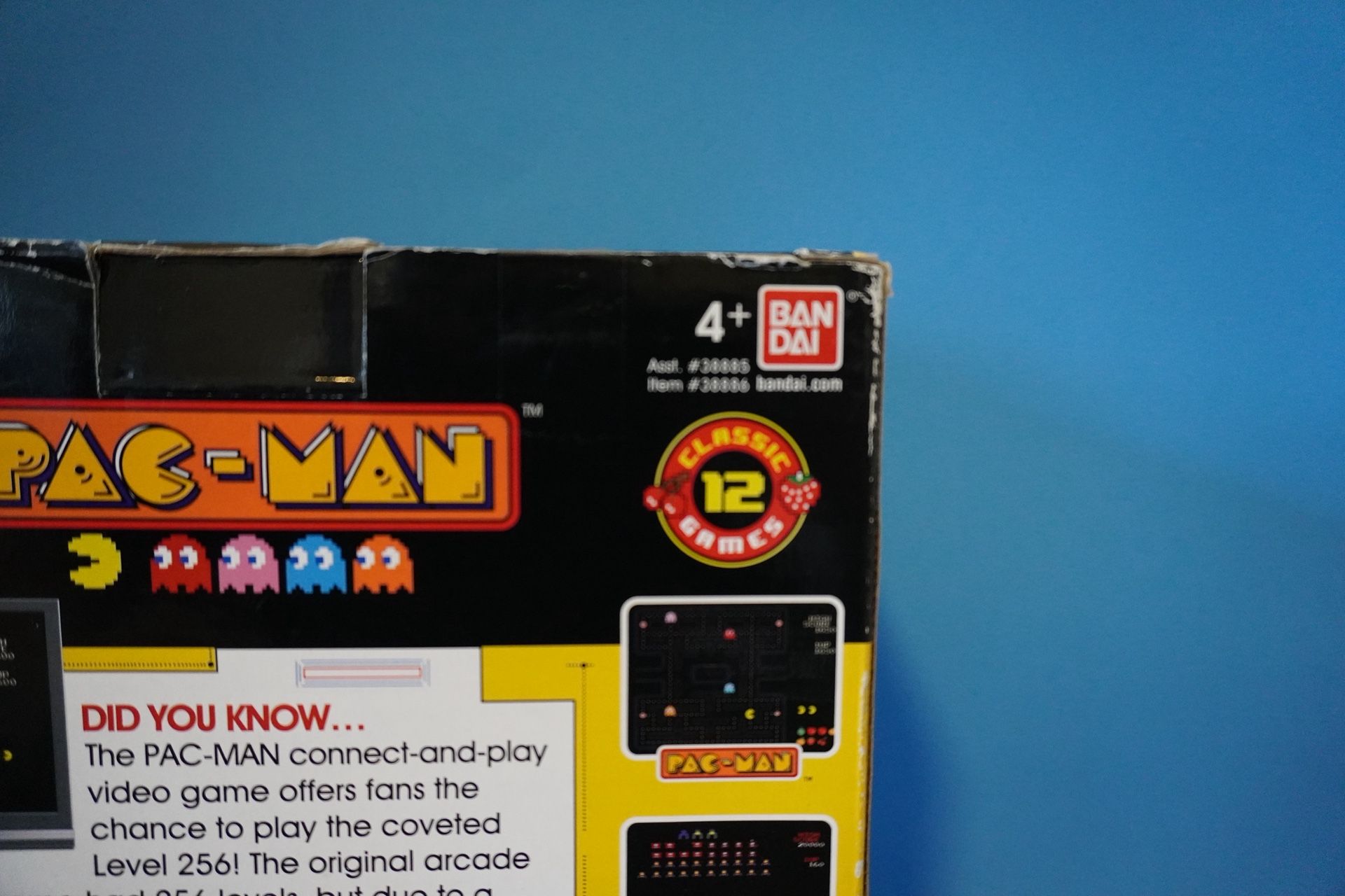 Bandai Namco PAC-MAN Connect and Play Joystick 12 Games - Brand New in Box