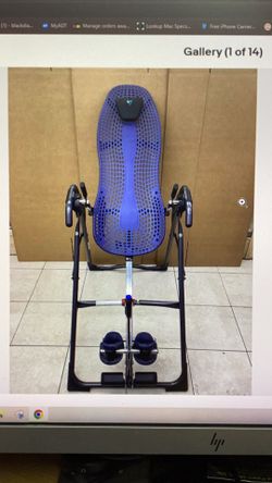 Teeter hang ups inversion table model ft-1