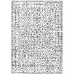 Black & white Vintage Motif Rug
