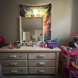 Dresser And Mirror