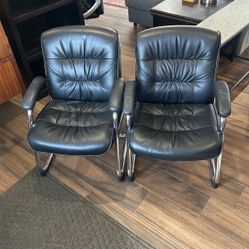 Leather Chairs 