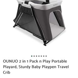 OUNUO Portable Baby PLAYPIN