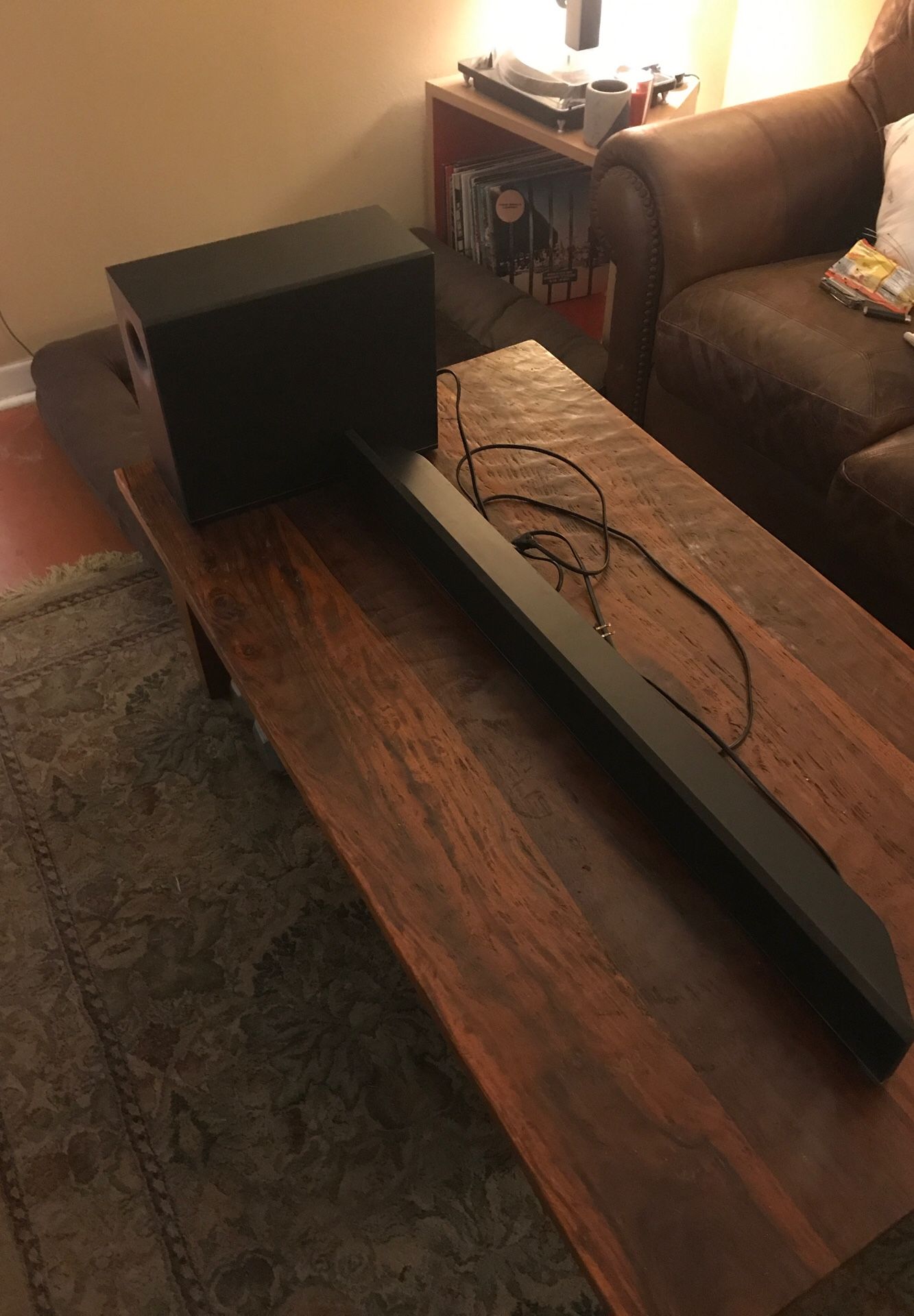 Vizio 42” Soundbar + Subwoofer