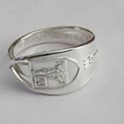 Handcrafted Sterling Silver Disney Spoon Rings