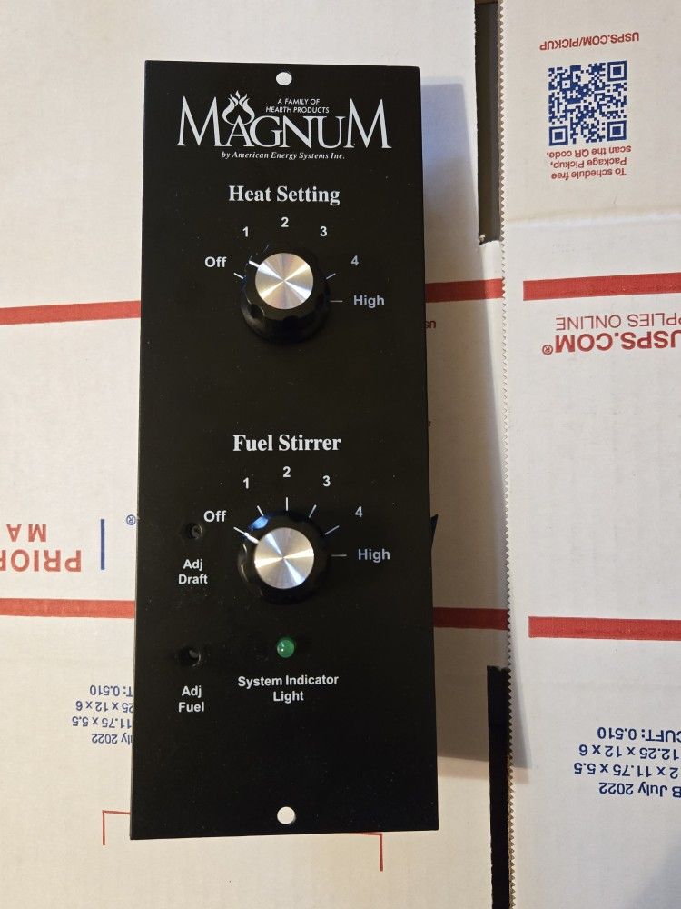 Magnum 6500 Pellet Stove Control Board Panel