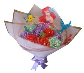 Ramos Personalizados Little Mermaid/Spiderman
