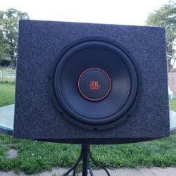 12” JBL subwoofer With Sealed Enclosure