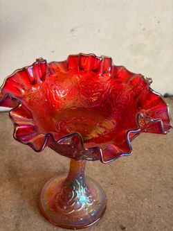 Fenton candy dish