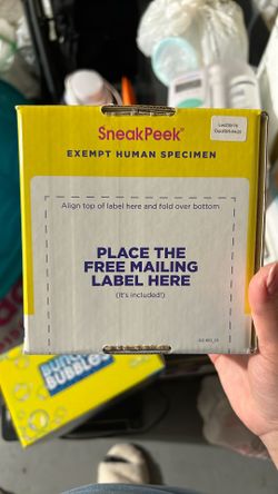 Sneak Peek Gender Test