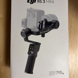 DJI RS 3 Mini Gimbal New Open Box