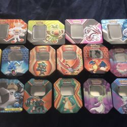 16 Pokémon Tin Collection 