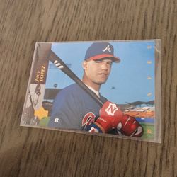 Javy Lopez Atlanta Braves Baseball Cards 