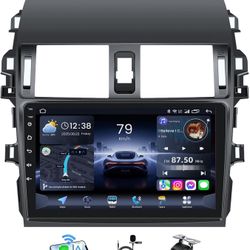 Upgrade Android 15 Car Radio for Toyota Corolla 2009-2013