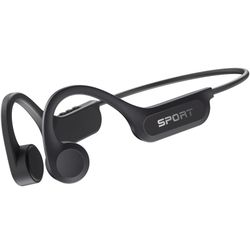 Bone Conduction Headphones, 2026 Upgrade Open Ear Bluetooth 5.4 Headphones with Mic, 10Hrs Playtime Bone Conduction Earbuds, IP56 Waterproof Earphones