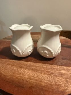 Princess House salt and pepper shakers