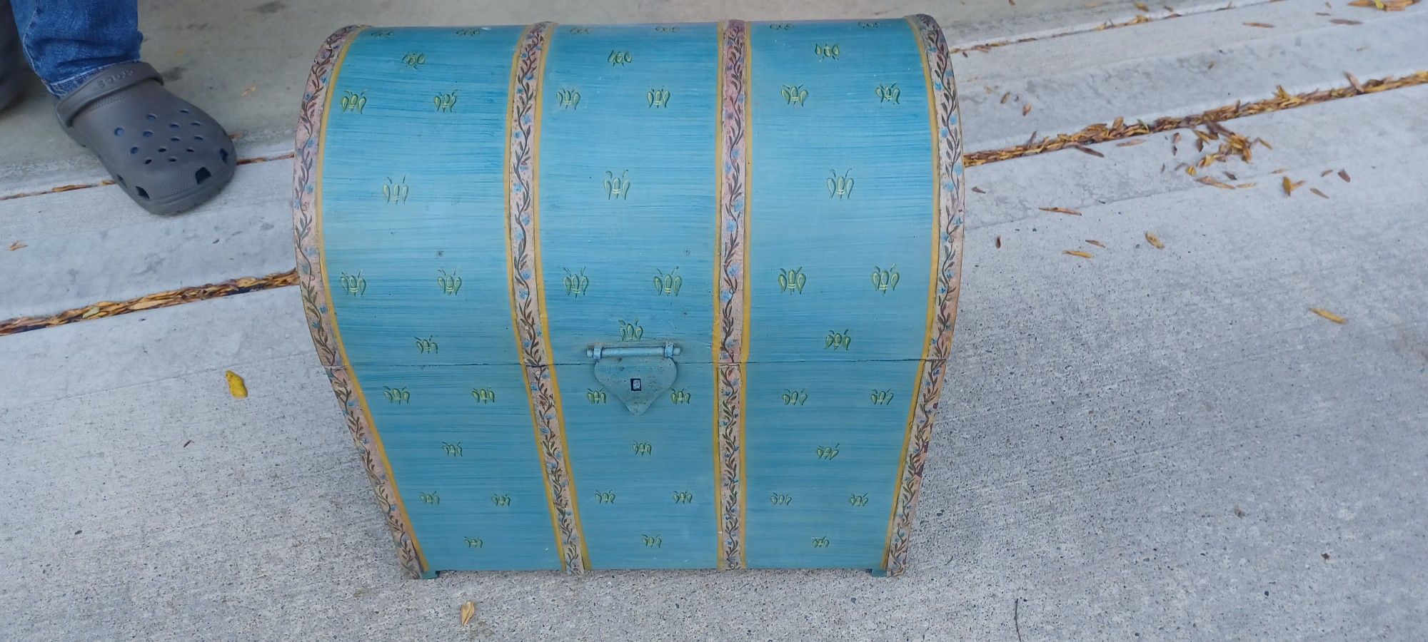 Wooden Box with Compartments