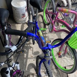 6 Bicicletas Todas Jalando Muy Bien R20 1 R18