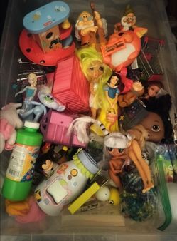 Huge box full of kids toys
