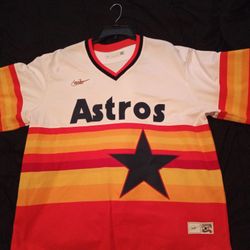 Houston Astros "Throwback Jersey" 2XL MBL Nike (Cooperstown Collection)