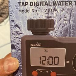 Timer Sprinkle System 