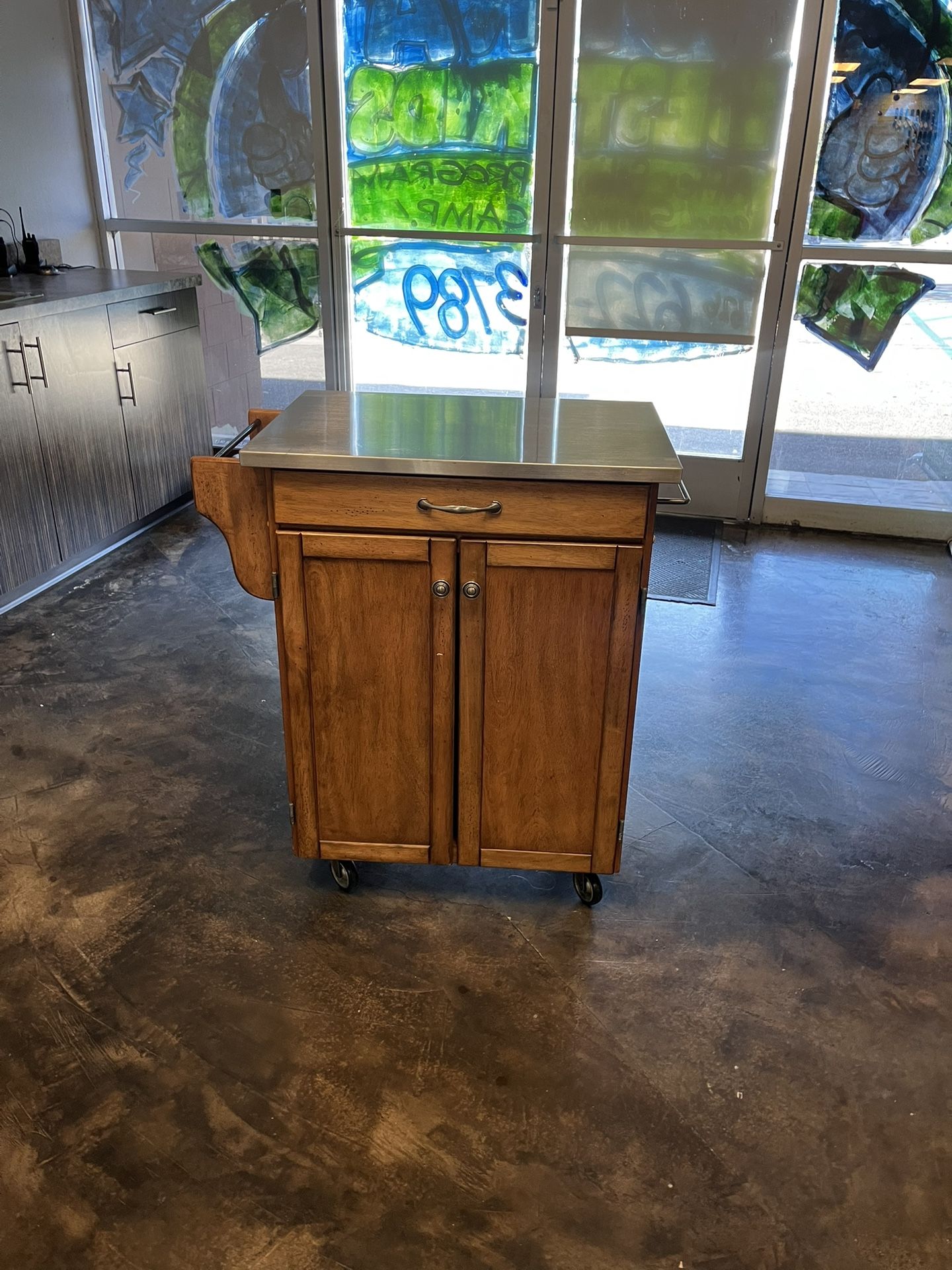 Kitchen and coffee cart