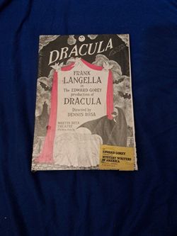Dracula Martin Beck Theatre 15×21 Poster Puzzle 1978