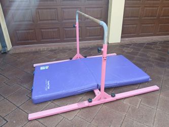 Jr. Bar PRO Gymnastics Bar With Mat