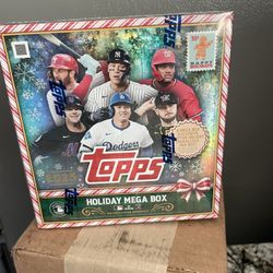 2025 Topps Holiday Baseball Mega Box 