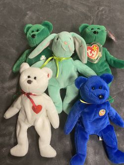 1996 Hippity Beanie Baby and friends