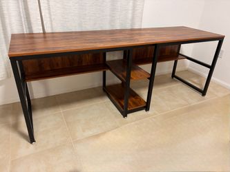 2 person stylish modern desk.