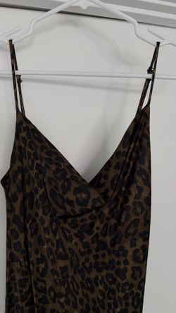 Zara leopard dress - fits like a medium