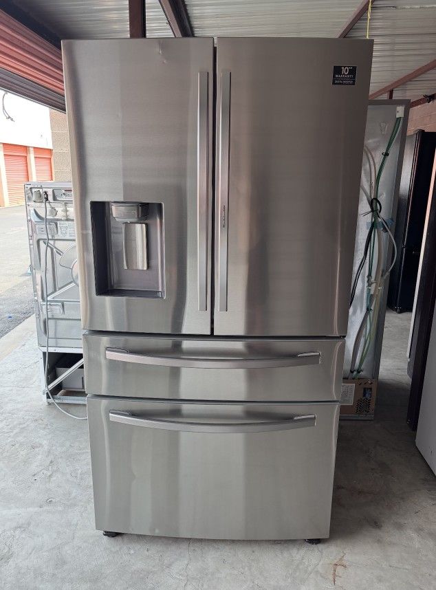 LG Stainless Steel Refrigerator And Freezer