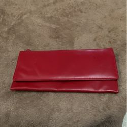 Red Genuine Leather Wallet