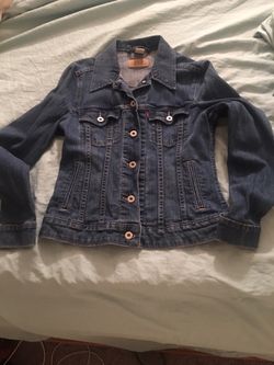 Blue Levi’s jacket