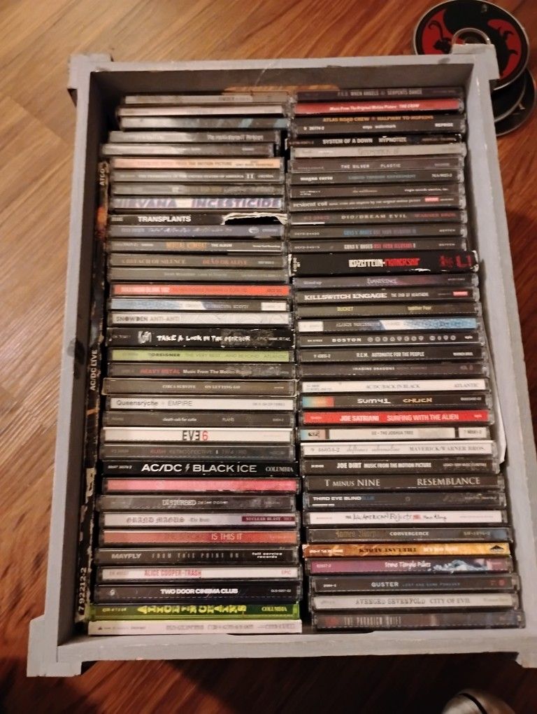 Music CD Roms, Mostly Metal/Alt