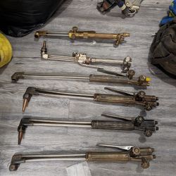 Lot Of Victor Cutting Torches