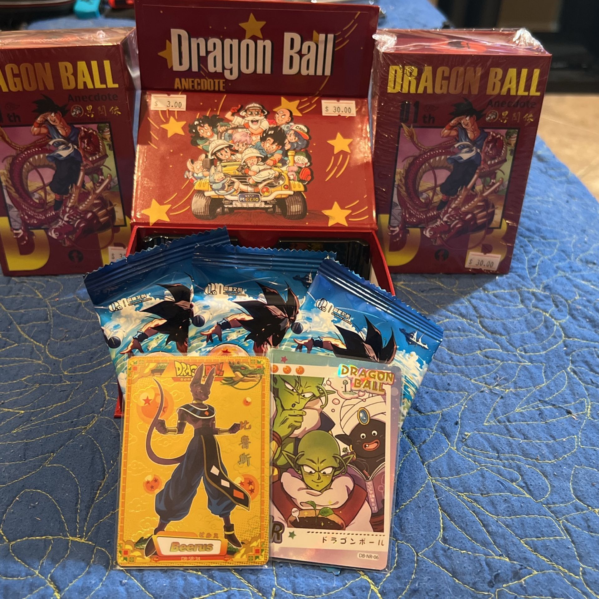 Dragon Ball Anecdote Chinese Collectible Story Cards Booster Box