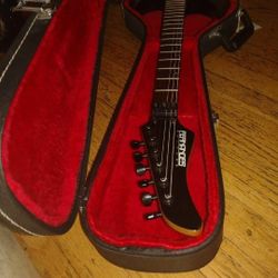  FERNANDES FR Guitar & 40 Watt Amp & Case Fully Setup Spa Perfect!