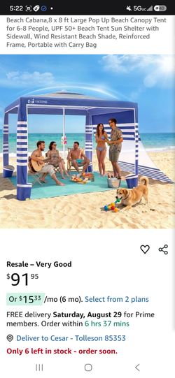 Beach cabana