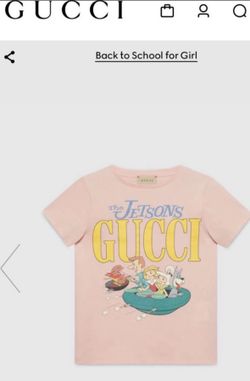 New Guci Kids logo-print cotton T-shirt. Size 8 years.
