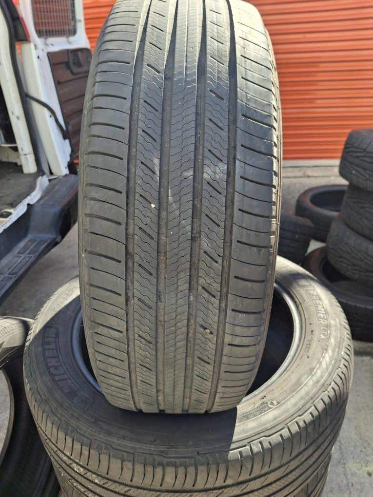 Set 235 55 20 Michelin Premier Used Don't Install