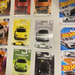 Hotwheel Porsche Set 