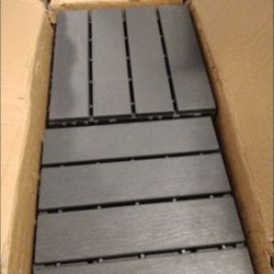 42 pieces, Ikea, RUNNEN
Decking, outdoor, dark gray