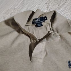 Beige Polo Shirt Men