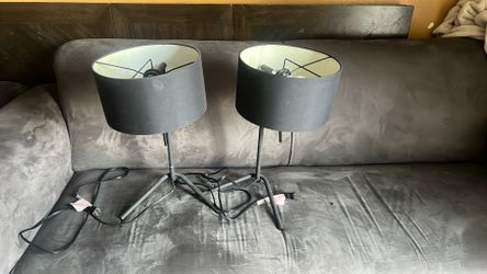 Par De Lámparas Para Mesa De Noche