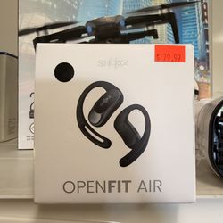 SHOKZ OPENFIT AIR Open Ear True Wireless Ear Buds Brand New In Box